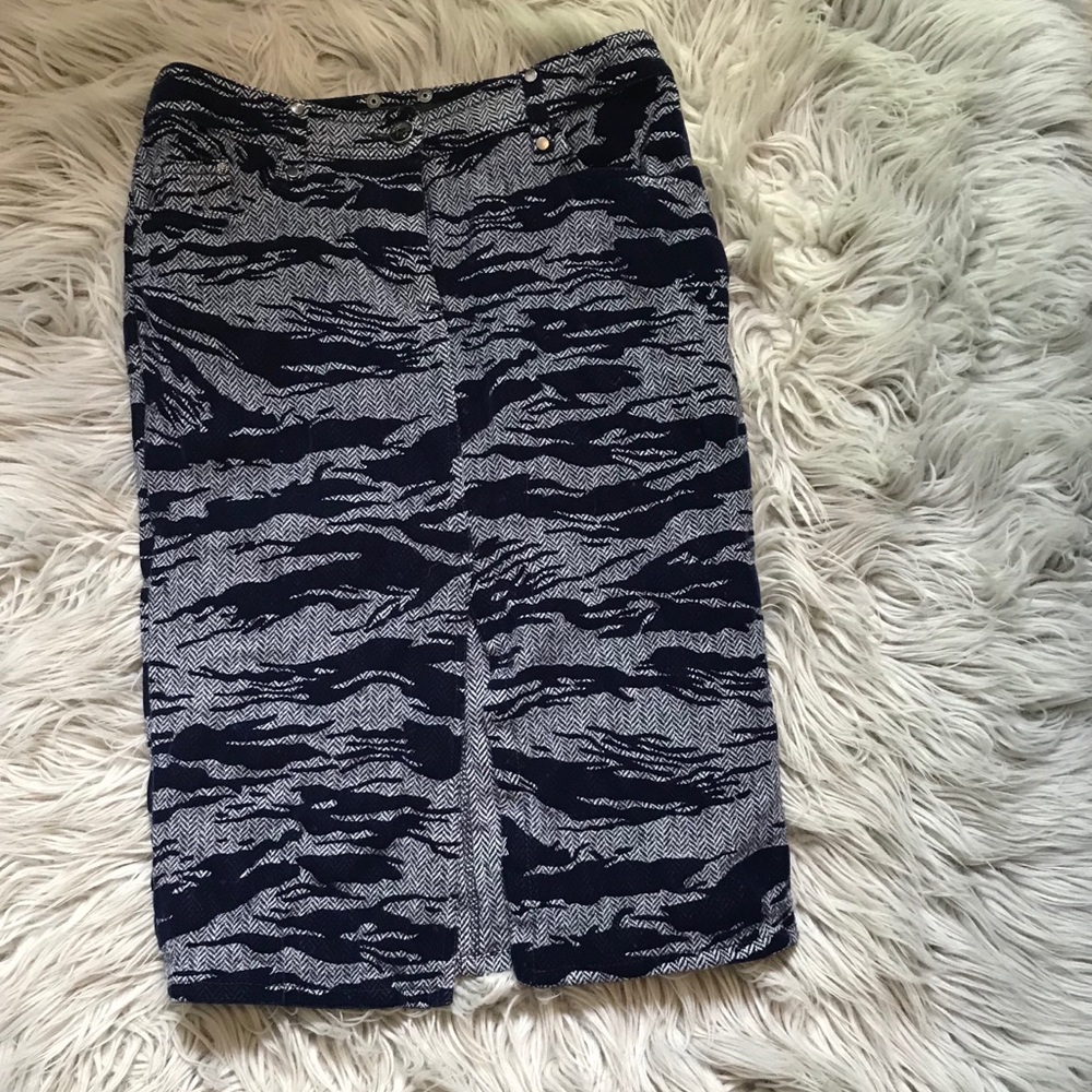 NEW Versus Versace wool pencil skirt